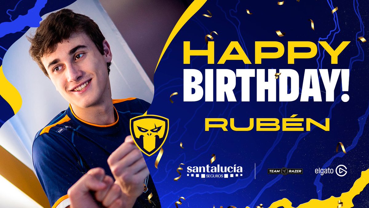 🥳¡Feliz cumpleaños <a href="/rubizalez/">RUBÉN</a>!🥳

Disfruta mucho de tu día🥰