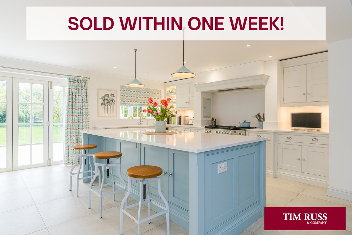 Sold within one week of marketing! 
 
If you’re thinking of selling, we have many buyers looking for family homes.  Please contact us for a FREE market appraisal on 01494 681122. 
 
#Beaconsfield #TomHowley #Timruss #Timrussbeaconsfield #sellmyhome #springmarket #dreamhome