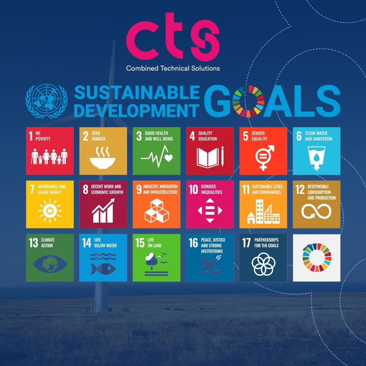 CombinedTechni2's tweet photo. As a #CarbonNeutral business, we support the 17 #SustainableDevelopmentGoals established by the United Nations General Assembly. The 17 goals are the blueprint for achieving a better and more sustainable future. 🌍

Find out more about the 17 goals: ➡️ https://t.co/ti7ROBnNkz https://t.co/xLd111SxiS