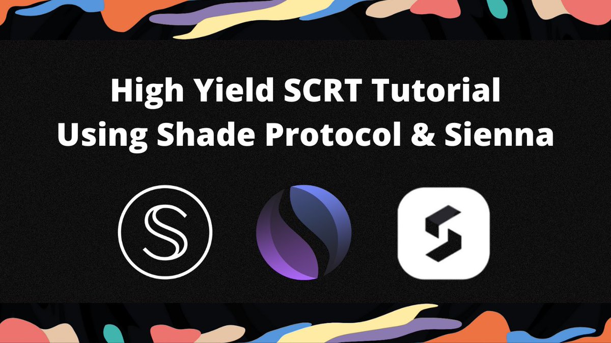 circle_crypto's tweet photo. High Yield $SCRT Tutorial (Completed in real time).

Using:

@keplrwallet 
$SCRT for transactions
@Shade_Protocol's staking derivative platform
@sienna_network swap 

This strategy enables the #IBCGang to acquire more $SCRT &amp; $SHD rewards.

https://t.co/LsB39ChQFD https://t.co/ynW9gyliMX