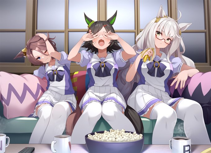 「couch popcorn」 illustration images(Latest)