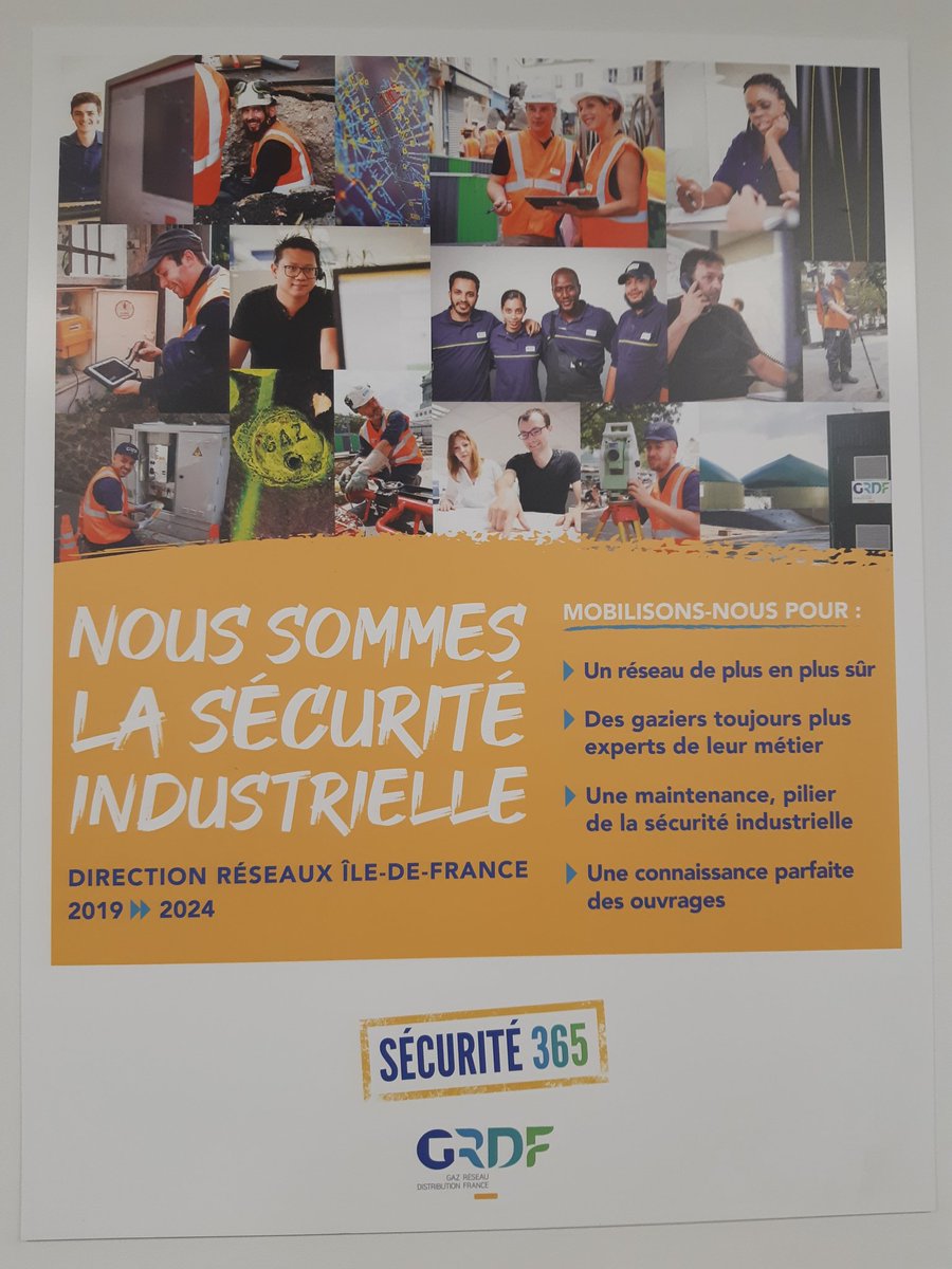 La sécurité industrielle est la capacité à acheminer le #Gaz en toute sécurité chez nos clients suivant le prescrit. Sécurité, Proximité, agilité, professionnalisme, formation, contrat de concession bienvenue au sein de la #DR <a href="/delormePh/">Delorme</a> 👏 #DT #DIEM #DPI #APPI <a href="/GRDF/">GRDF</a> <a href="/SEnguehard/">Sandrine Enguehard</a>