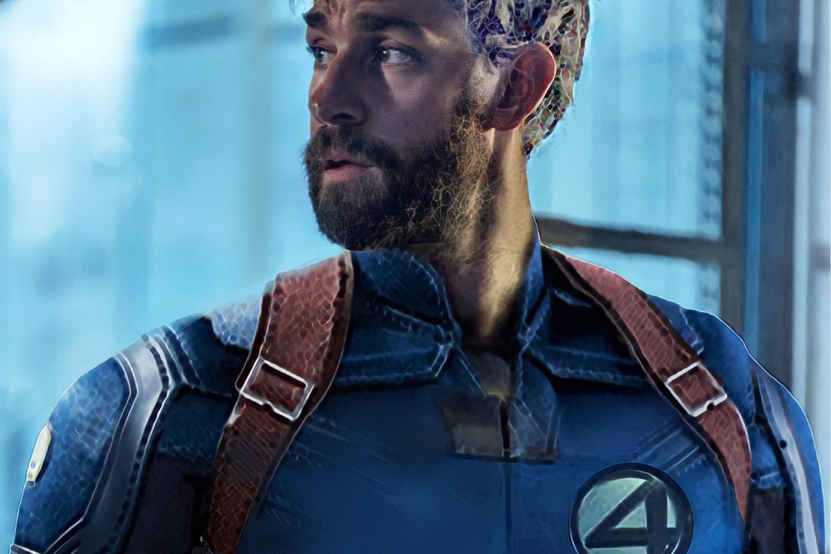 Jackbeesnest's tweet photo. MARVEL NEWS: 
It’s been reported that John Krasinski Playing Mr, Fantastic will be in #DrStrangeMultiverseOfMadness and be beaten by #TheScarletWitch. By the end of the movie #JeanGrey as the #DarkPheonix will be released in order to beat Wanda. https://t.co/749Cnbps8m