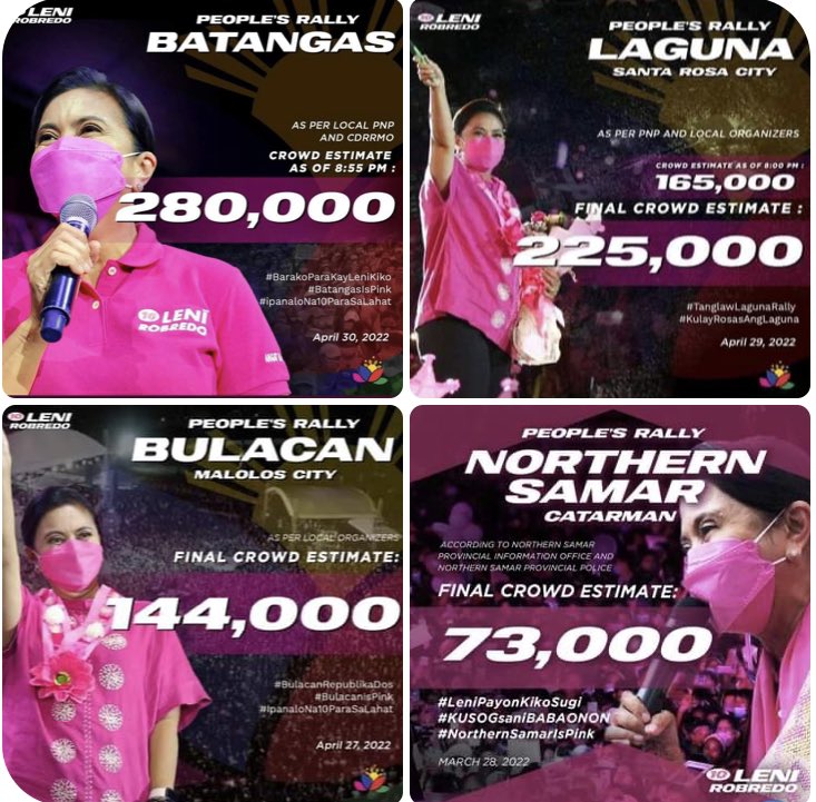 menggayita2006's tweet image. Pulse Asia latest survey is clearly a mind conditioning. Ito ba ang 23% ? #AngPresidenteLeniRobredo #AngBisePresidentekikoPangilinan #LeniKikoAllTheWay