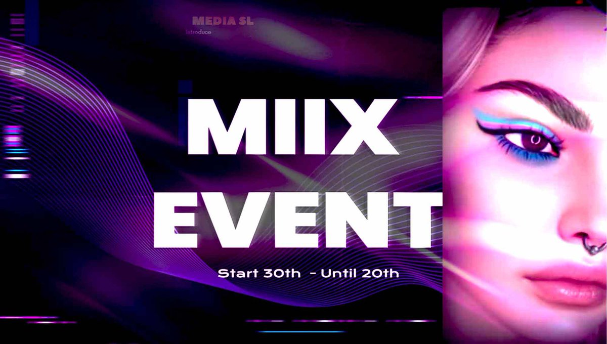 MediaSL1's tweet photo. MIIX EVENT – April 2022
✔️ #SecondLife ✔️ #MediaSl ✔️ #SL
⭐ join https://t.co/AaO41oZ8bz Discord: https://t.co/S8R6esljwl
#EventSL #FashionSL #MediaSL #MIIXEVENT #Secondlife #secondlifestyle #SL
https://t.co/5Eo8UVGN4o https://t.co/BBh60EWMgD