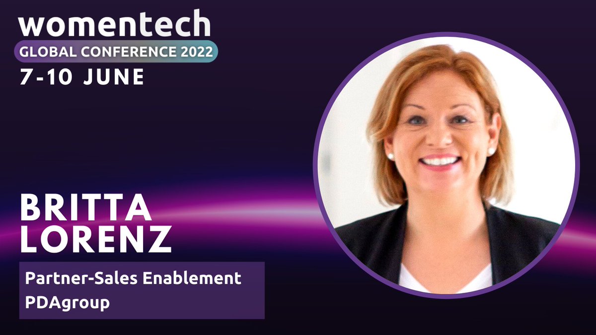 🎤 At #WTGC2022, <a href="/Britta_Lorenz/">Britta Lorenz</a> will guide you from identifying your #purpose, #values, and #vision to an action plan on how to influence change at all levels - understanding her C²LEA²R #leadership framework. 

📍 Find out more here: womentech.net/women-tech-con… 

#womenintech