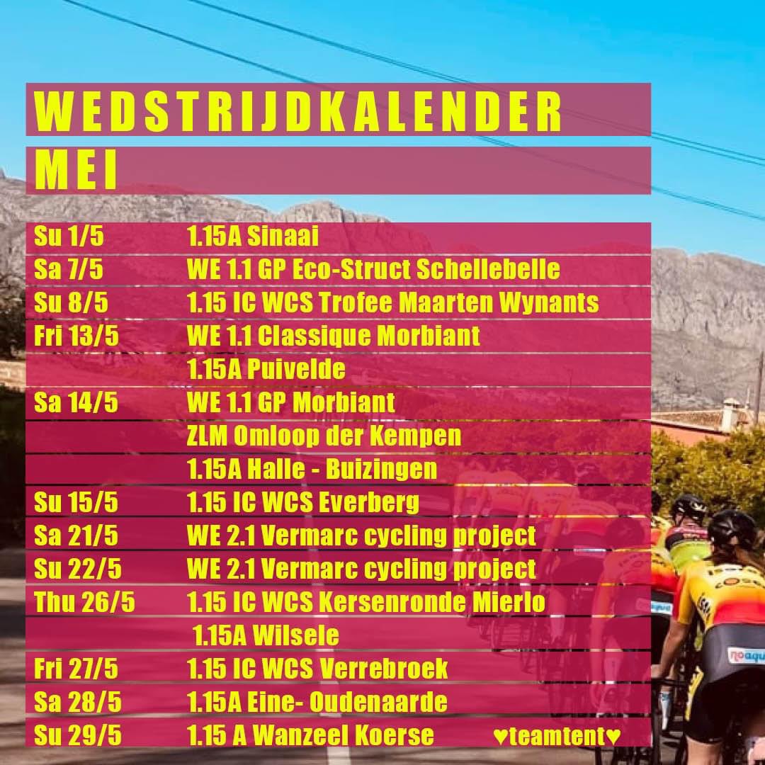 Time for our competition calendar for May 🙌
#deploegopderoot