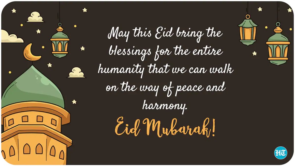 HolyheadHums's tweet photo. #EidMubarak to all in our community who are celebrating today - may the end of the holy month of Ramadan and this wonderful occasion bring joy and blessings to you all! @holyhead_school https://t.co/2WZgAcdcII