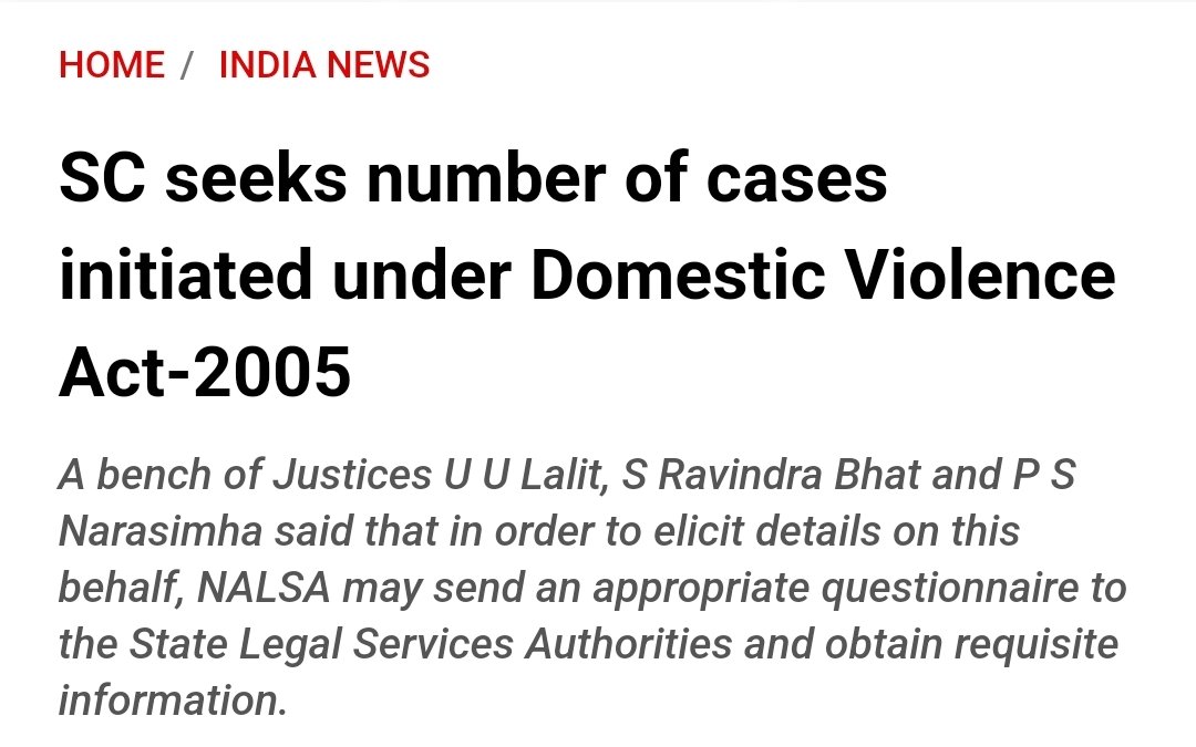 voiceformenind's tweet photo. Shouldn't SC seek number of #DomesticViolence cases that have been proven false??

A recent case | After 25-years of marriage, wife has filed DV against husband because he brought a dog home

@DeepikaBhardwaj https://t.co/XbF83Q3Clh