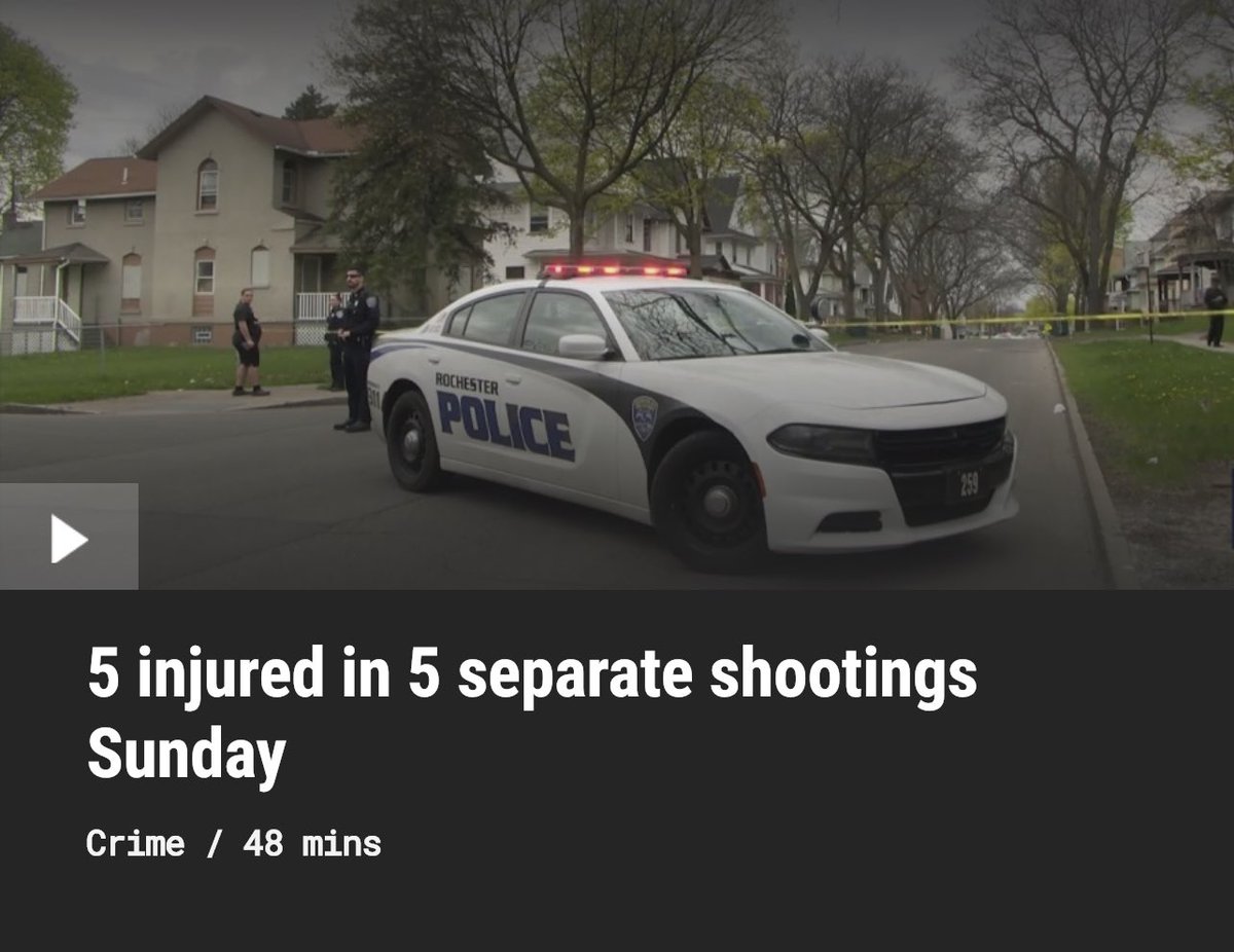 LaRon4Congress's tweet photo. Rochester, NY:
(8) shootings in (3) days.
(5) shootings on Sun. btwn 12P-6P.
2 Women, 5 Men, 14 year-old injured. A home struck by gunfire w/3 children within, thankfully not injured.
#DrivingParkAve #DeweyAve #ParsellsAve #GlideSt #JosephAve #WoodwardAve #YorkSt #WeylSt https://t.co/TDqblYR2pq