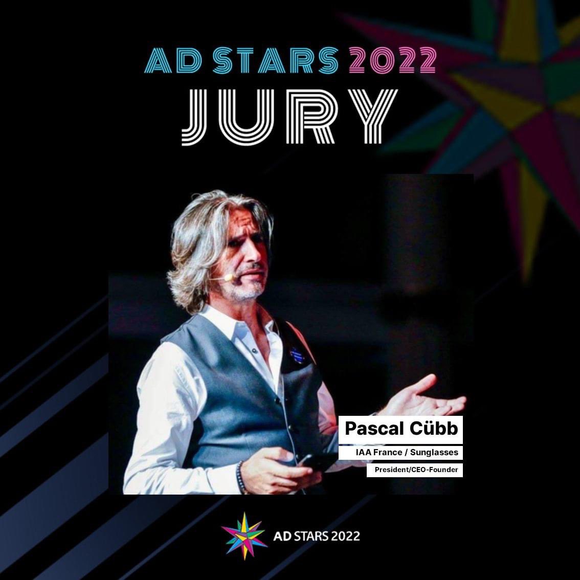 « Célébrer les idées qui changent le monde » @_ADSTARS 2022
Honoré d’être membre du jury!
Vous pouvez encore participer, c’est gratuit! 👉 adstars.org
<a href="/IaaFrance/">iaa_france</a> <a href="/Sunglasses_fr/">Sunglasses</a> 
<a href="/IAA_Global/">IAA Global</a> <a href="/publicis_france/">Publicis France</a> @HavasGroup <a href="/FollowJosiane/">Josiane</a> <a href="/isoskele/">ISOSKELE</a> 🇫🇷🇫🇷🇫🇷🙌