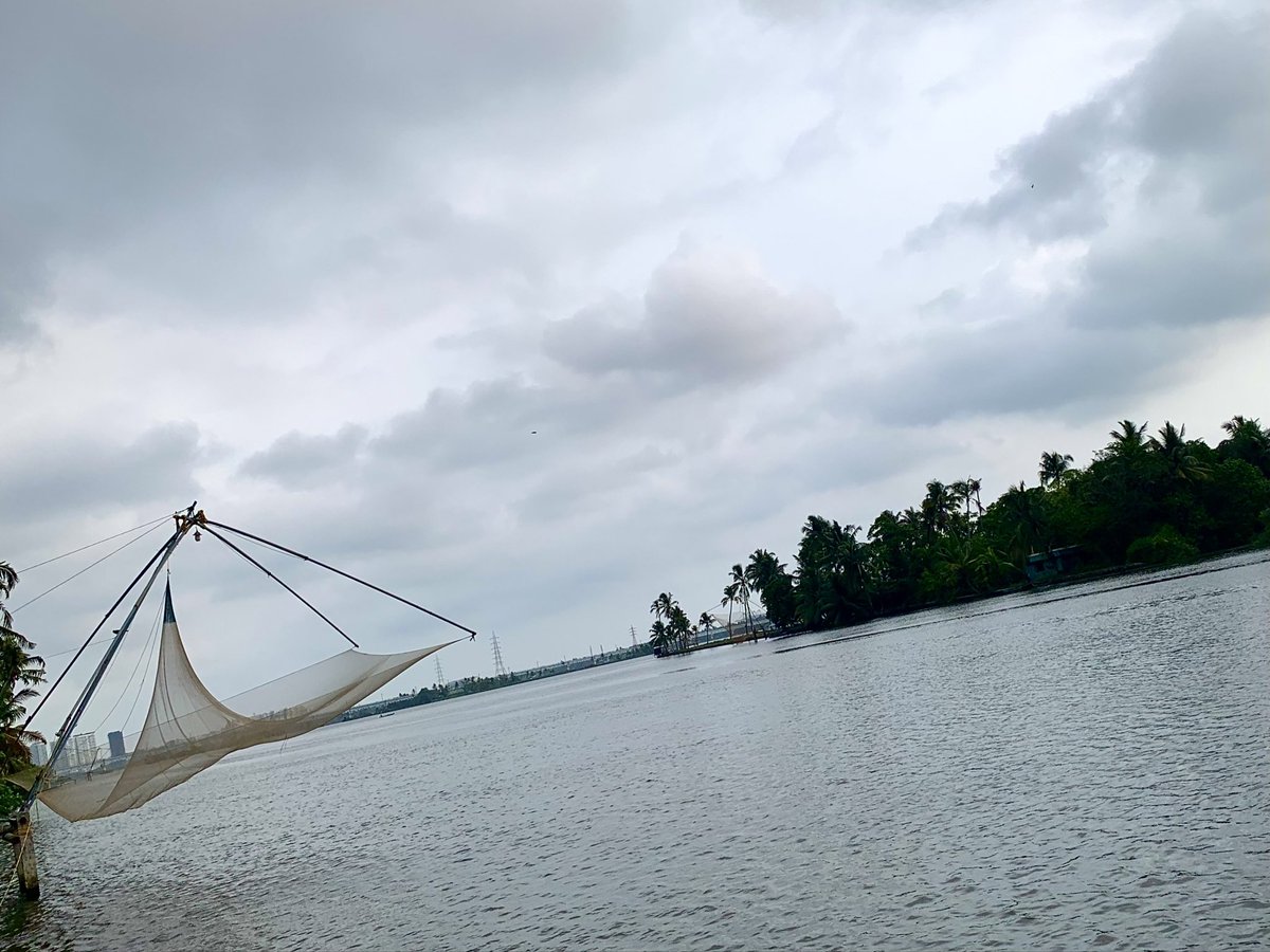 #KeralaBackwaters and fishnets

River Periyar ❤️