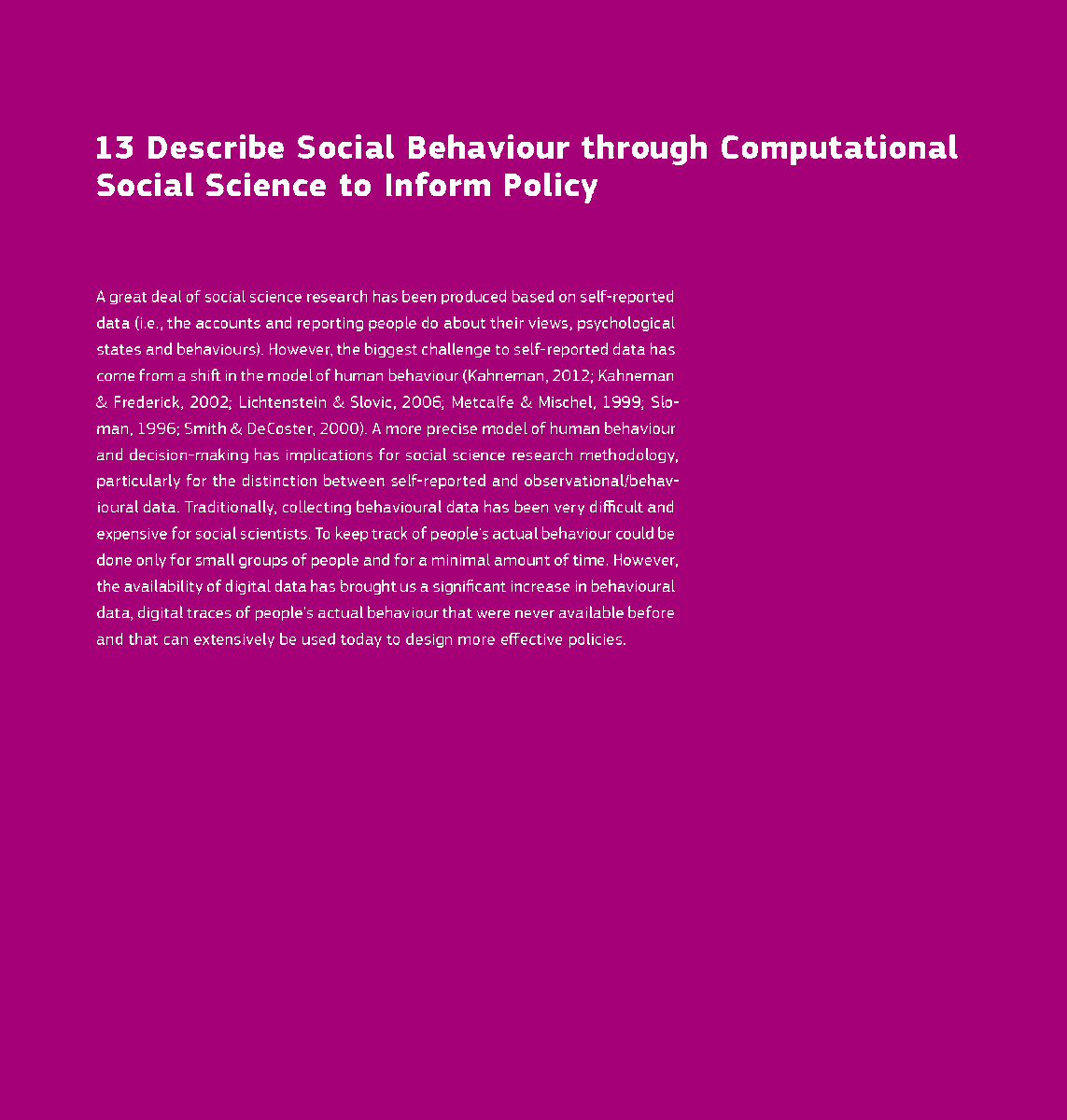 Also featured in our report is Describe Social Behaviour through Computational Social Science to Inform Policy. 
Contributions by <a href="/renevanbavel/">René van Bavel</a>, @mariannabaggio, <a href="/HendrikB/">hendrikb</a>, @eciriolo, <a href="/FJDessart/">François Dessart</a>, @ginevramarandol, Hannah Nohlen and <a href="/PantaziMyrto/">Myrto Pantazi ( @myrtous@mas.to )</a> 
👉europa.eu/!WMrV4V 
#CSS4P