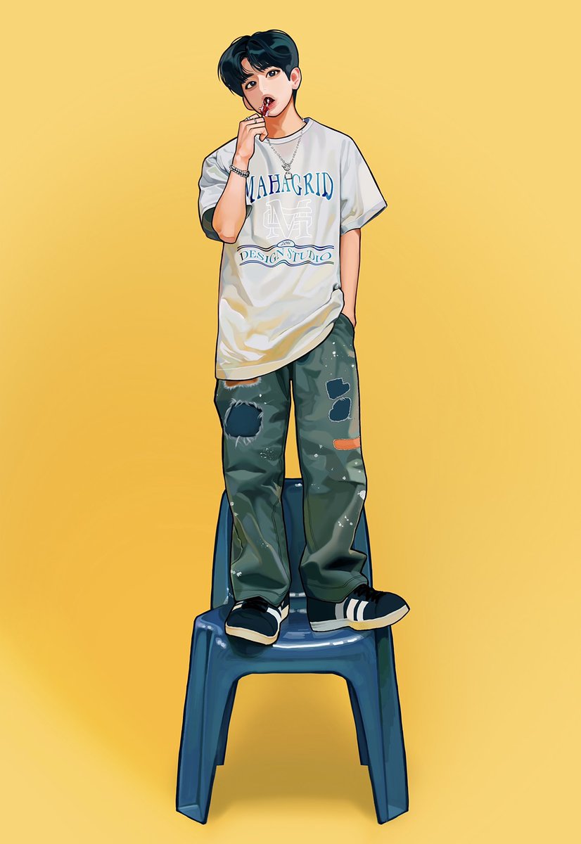 🍭🟨
#Seungmin 
#straykids 
#FANART