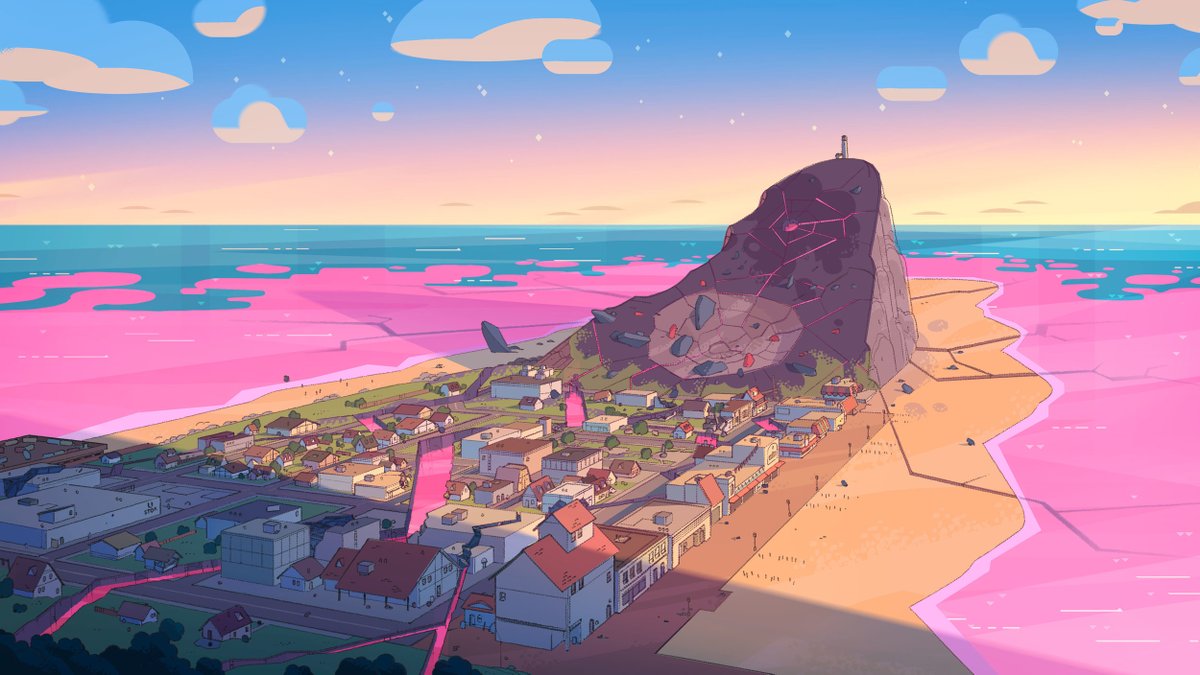 FlushedAux's tweet photo. My favorite shows / game always have the best background work that always puts me in awe.

Owl House//Steven Universe//Camp Buddy//JJBA:P5 https://t.co/6hbVtetv54