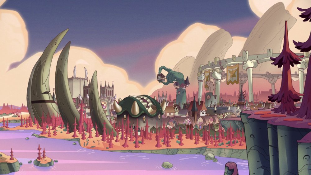 FlushedAux's tweet photo. My favorite shows / game always have the best background work that always puts me in awe.

Owl House//Steven Universe//Camp Buddy//JJBA:P5 https://t.co/6hbVtetv54