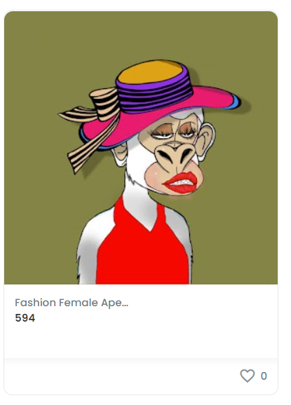 NO.594 came out of the blind box.🐵🐵🐵

#ProjectPXN  #NFTCommunity #NFTGiveaway #ImaginaryOnes #BAYC #MAYC