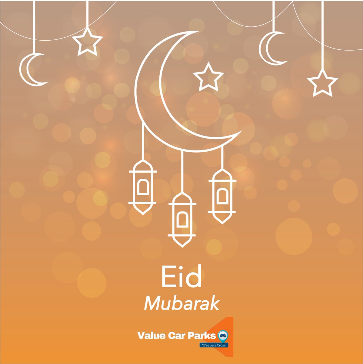 valuecarparks's tweet photo. Eid Mubarak! 🌙
Wishing everyone a very happy and peaceful Eid! 💫
#Eid #EidMubarak https://t.co/jXYNXKaYzv