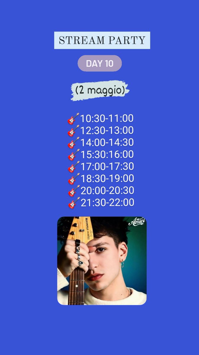 Simona12888757's tweet photo. Buongiorno 💛
🔴Questi sono gli orari dei stream party di oggi.
Pronti tutte alle 16:00 a votare nel daytime LUIGI🔴
#Luigi #luigistrangis #Amici21 #caroligi #streamMuro #streamstrangis #TIENIMISTANOTTE https://t.co/61qWQsT9HO
