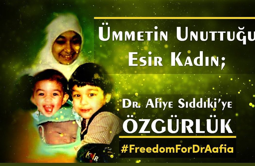yyasaryyavuz's tweet photo. Emperyalist ABD tarafından 2003 yılından bu yana hukuksuzca esir tutulan Pakistanlı Dr. Afiye Sıddıki, seninde bayramın kutlu olsun😔

#EidMubarak #FreedomForDrAafia 
#AfiyeSıddıkiyeÖzgürlük https://t.co/JMpn0lSElL
