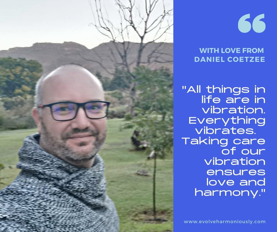DanielCoetzee_'s tweet photo. With love from Daniel Coetzee ~ "All things in life are in vibration. Everything vibrates. Taking care of our vibration ensures love and harmony."
https://t.co/aO7Tp8IPVm
#withlove #danielcoetzee #reikimaster #evolveharmoniously #inspirational #spiritualevolution #vibrations https://t.co/qlZ3M0EljF