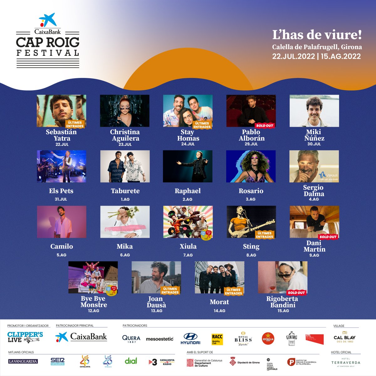ETLGlobalEsp's tweet photo. @ETLGlobalEsp ha suscrito un acuerdo para ser patrocinador oficial por tres años del @CapRoigFestival 

👉https://t.co/8X4HvYExyH

🗓️22 JUL 2022 | 15 AG 2022
📍Calella de Palafrugell, Girona

#ETL #ETLGlobal #patrocinio #sponsor #FestivaldeCapRoig #CapRoig #música #festivales https://t.co/CQedPCsAfL