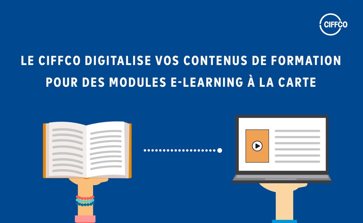 ciffco (@ciffco) on Twitter photo Un contenu de formation à digitaliser sous forme de module e-learning ? Une équipe spécialisée en digitalisation se tient à votre disposition au CIFFCO et vous accompagne dans votre projet. Pour tout renseignement, contactez-nous à l'adresse contact-ciffco@eurotunnel.com Un contenu de formation à digitaliser sous forme de module e-learning ? Une équipe spécialisée en digitalisation se tient à votre disposition au CIFFCO et vous accompagne dans votre projet. Pour tout renseignement, contactez-nous à l'adresse contact-ciffco@eurotunnel.com