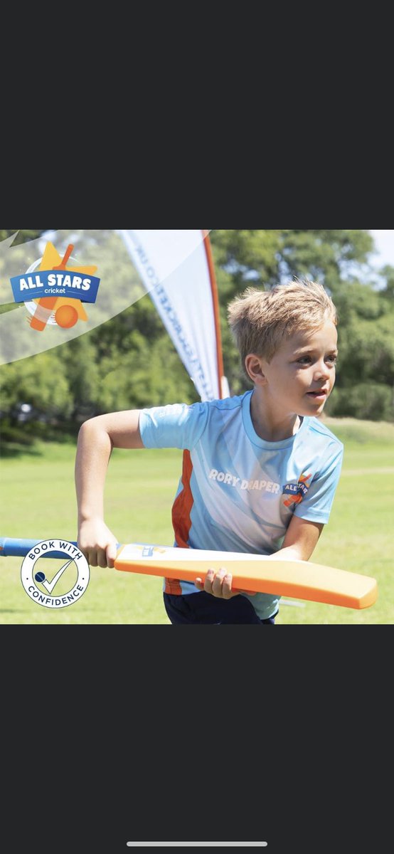 There is still time to sign up for our junior cricket sessions! 🏏 🤩 

⭐️ All Stars ⭐️  Friday, 4pm start
🏏 Dynamos 🏏 Friday, 5pm start

For boys and girls! Ages 5-11 but there can be some flexibility with age groups! 😃

ecb.clubspark.uk/AllStars/Cours…

ecb.clubspark.uk/Dynamos/Course…