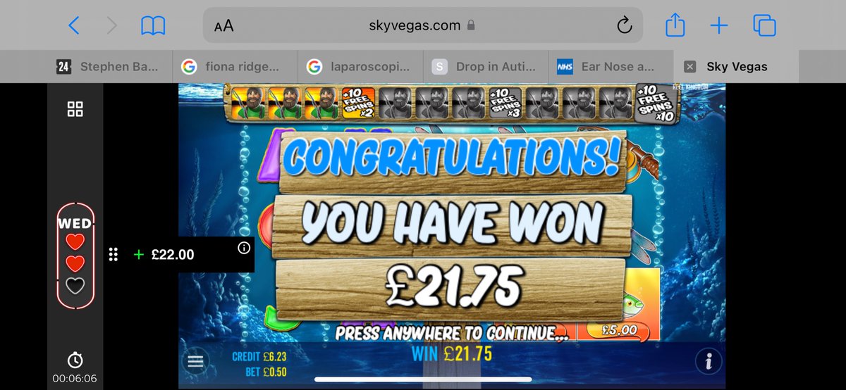 Victoria_Tinks's tweet photo. @skyvegas #tweetyourwin 

Last weeks win ❤️ https://t.co/S6agmmm6F2