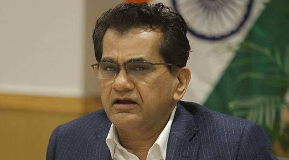 The pandemic has changed the conventional notions about teaching, learning, and evaluation. I am delighted to see the efforts being put in by all SATH states to bring children back to school and bridge the learning loss: #NITIAayog CEO <a href="/amitabhk87/">Amitabh Kant</a> during the 7th SATH-NSG Meeting