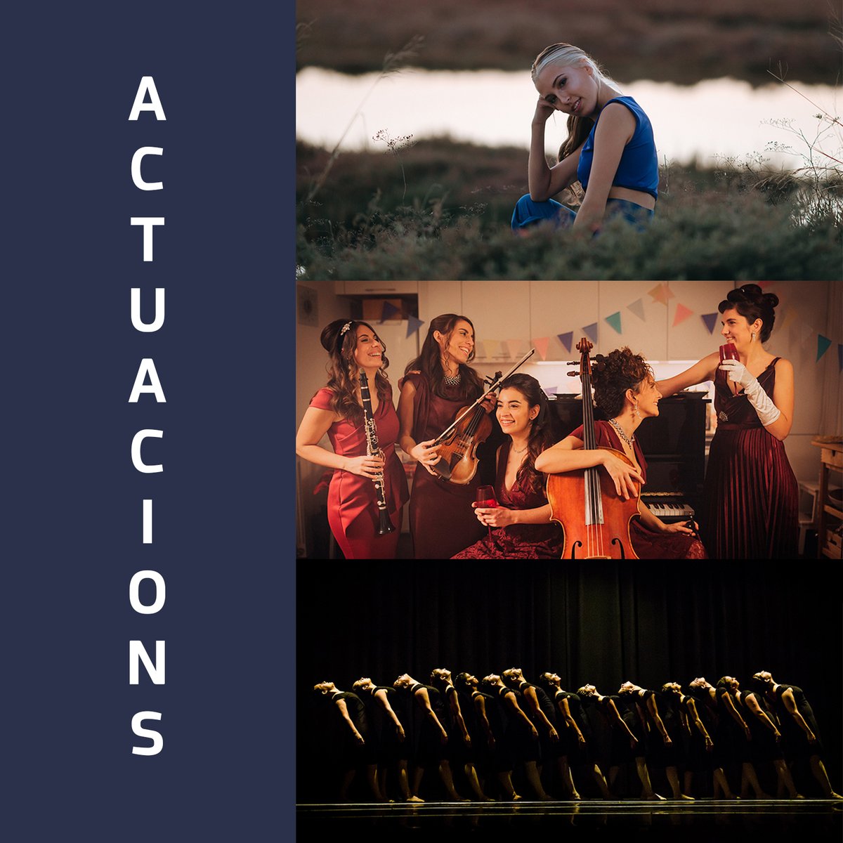 🎤Durant els #PremisZapping 🏆gaudirem de les actuacions de la cantautora <a href="/heysararoy/">Sara Roy</a>, que presentarà dos temes d'A(MAR), i la formació <a href="/sommeliersmusic/">Sommeliers</a>, composta per cinc dones🎻 (1 vocalista i 4 instrumentistes). Per acabar, el grup de dansa 4Hores. 
📌 bit.ly/Actuacions-27PZ