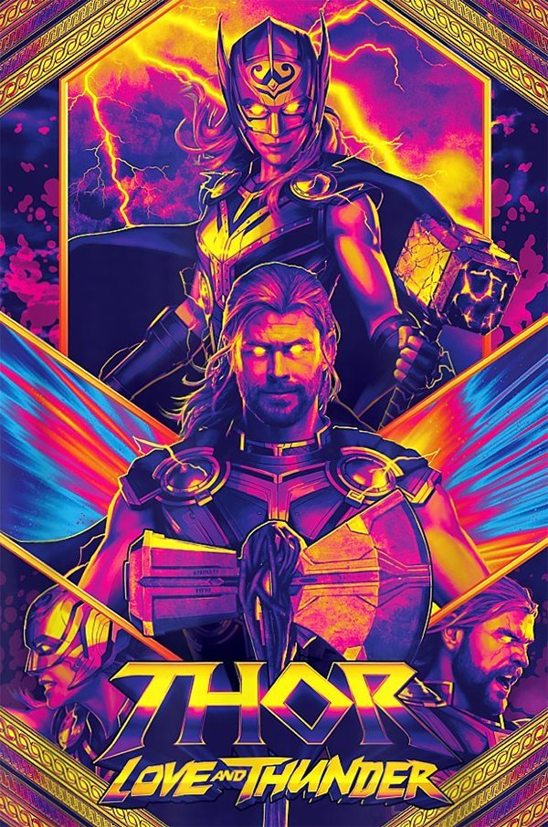 Frikiteka's tweet photo. Chris Hemsworth y Natalie Portman protagonizan el nuevo y colorido póster promocional de Thor: Love and Thunder.
#frikiteka #marvel #mcu #thor #thor4 #thorloveandthunder #natalieportman #posters #posterdesign #cine #cinema #filmstagram #instageek #friki #geek #geeklife #freak https://t.co/shjwfMIvZS