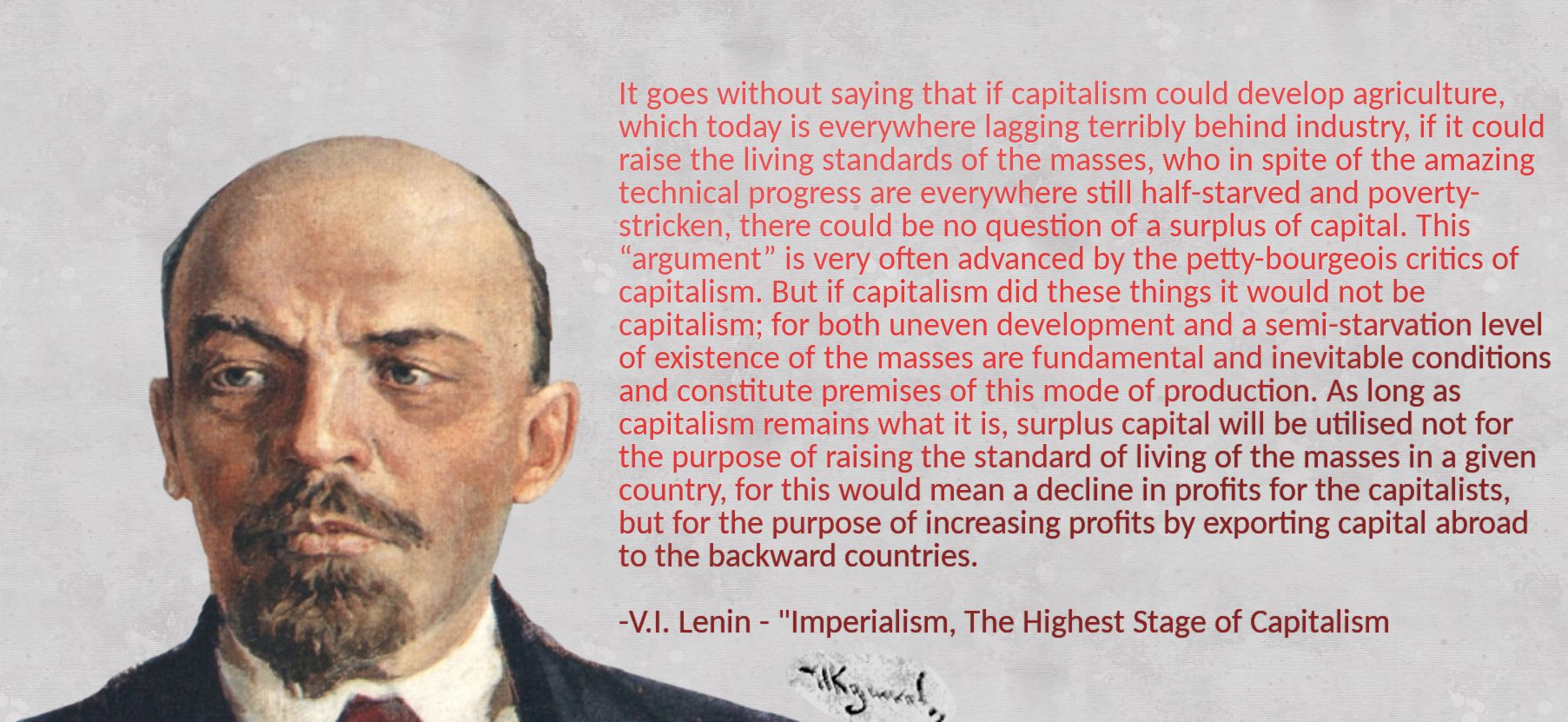 Lenin Imperialism the Highest Stage of Capitalism