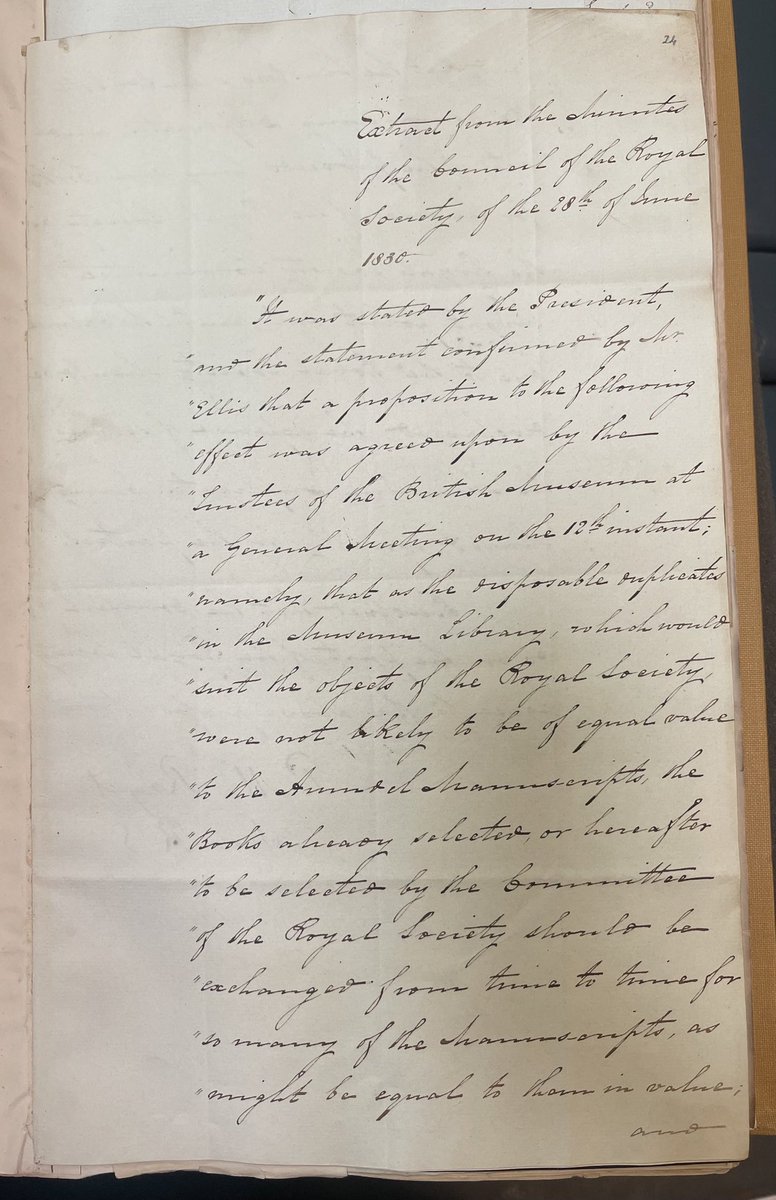 Frannabel2010's tweet photo. It’s 170 years since the publication of #Roget’sThesaurus. Here is Peter Mark Roget writing to @BritishMuseum in 1830 about the exchange of books &amp; manuscripts between #britishmuseum #library &amp; @royalsociety for whom he was secretary. #archives #britishlibrary @britishlibrary https://t.co/ck2OWDqlfj