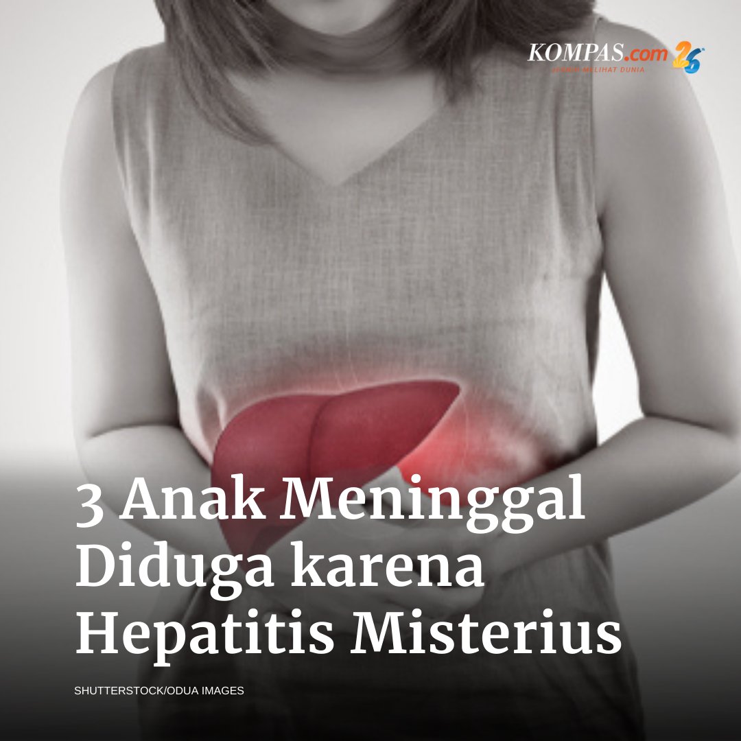 Tiga pasien anak yang dirawat di RSUPN Dr. Ciptomangunkusumo Jakarta meninggal dunia diduga karena hepatitis akut anak misterius. * #Hepatitis
bit.ly/38GkGdo