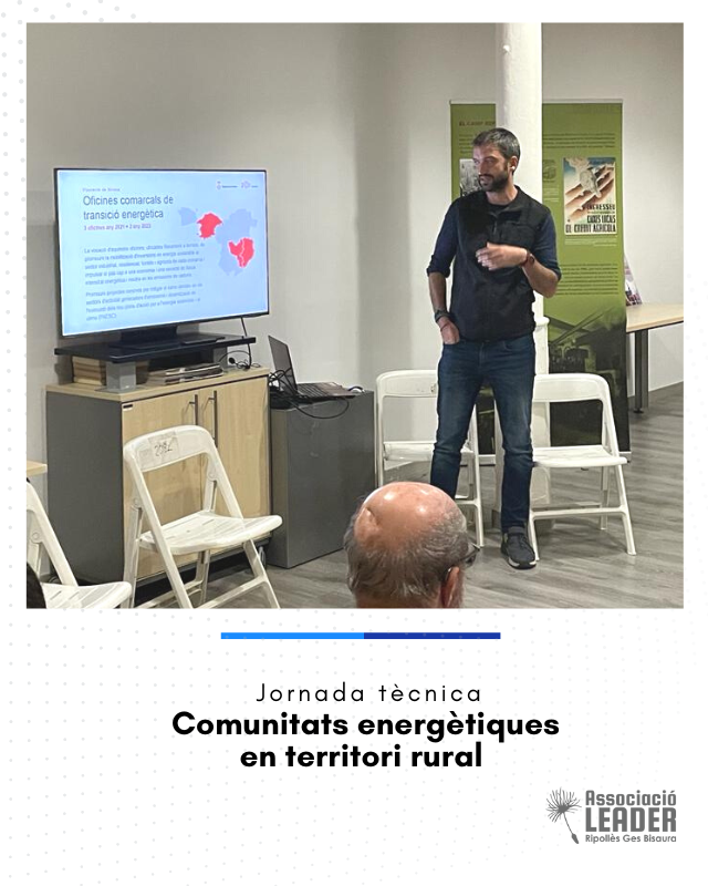 LeaderRGB's tweet photo. 🟢 Divendres 29 vam realitzar la jornada tècnica "Comunitats energètiques en territori rural" a la @qperativa.
👥 Van participar 30 assistents.
👉🏻 Organitza @LeaderRGB
🤝🏻 Col·labora @DiputacioGirona #cospes @agriculturacat https://t.co/MDaNUVKBqH