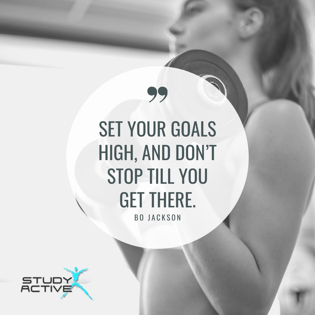 study_active's tweet photo. What goals are you setting this week?
#MondayMotivation #PersonalTrainer #StudyActiveStudent https://t.co/yT22yywmVV