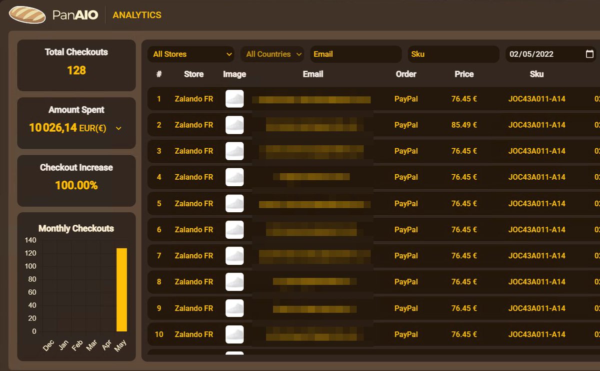 Another good day 

Bot : <a href="/panaiobot/">PanAIO</a>

CG : <a href="/ATOM__DS/">ATOM</a> <a href="/ATOM__Success/">ATOM SUCCESS</a> @proxcopmonitor

Proxies : 
<a href="/Roundproxies/">Roundproxies</a> @RoundSuccess 
<a href="/CloudProxiesIO/">Cloud</a> <a href="/CloudProxiesS/">Cloud Proxies Success</a>
@TyphonRetail_ @TyphonProxies 
 
Tool : <a href="/SouliersTools/">SouliersTools</a>