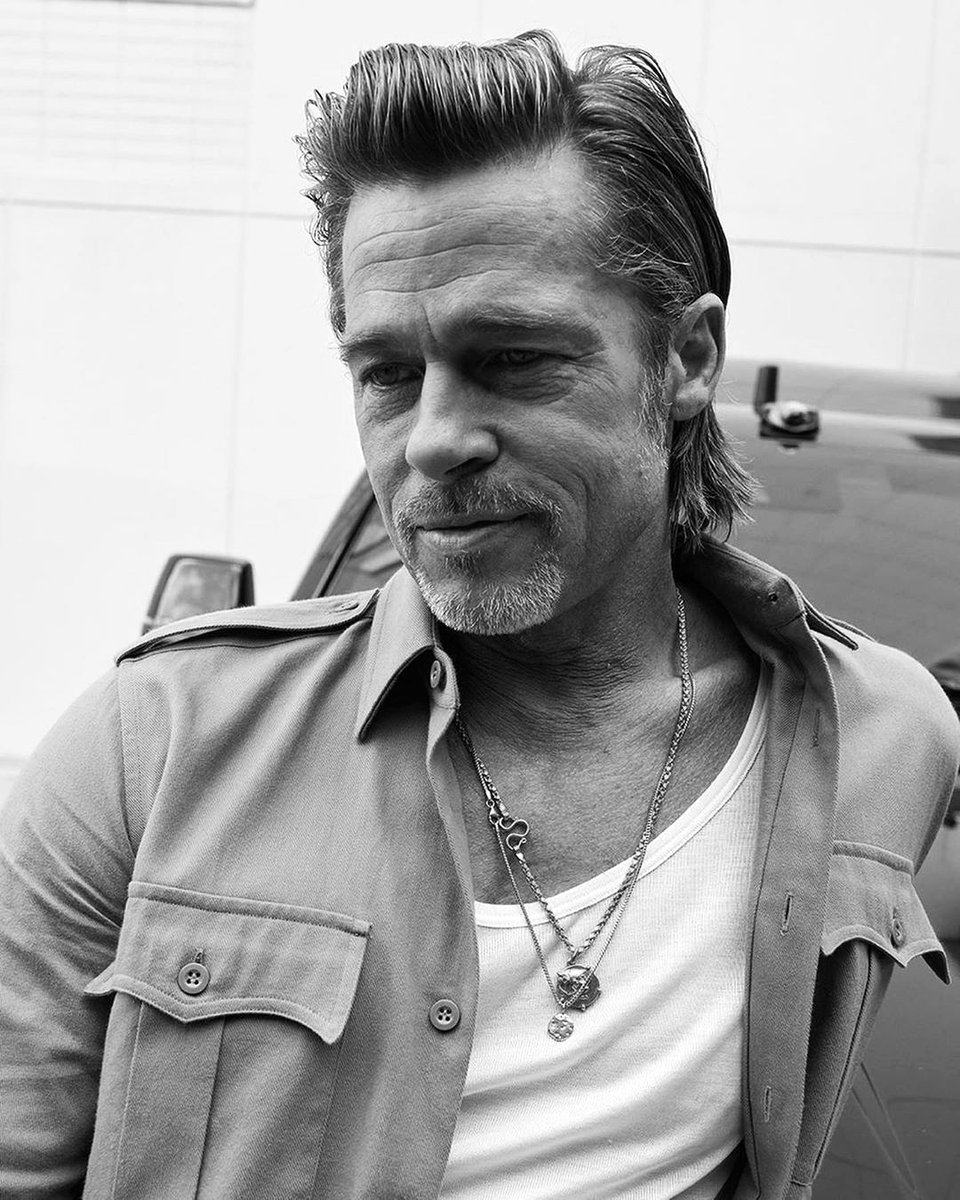 Brad Pitt photographed by Juergen Teller (2020) WhiteDisc @whitedisc_