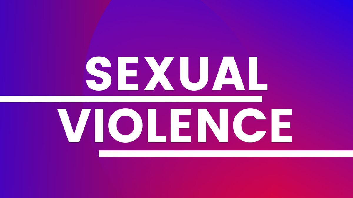 END SEXUAL VIOLENCE ‼️

#NoToSexualViolence
#YesToSafetyAndAwareness 
a thread: