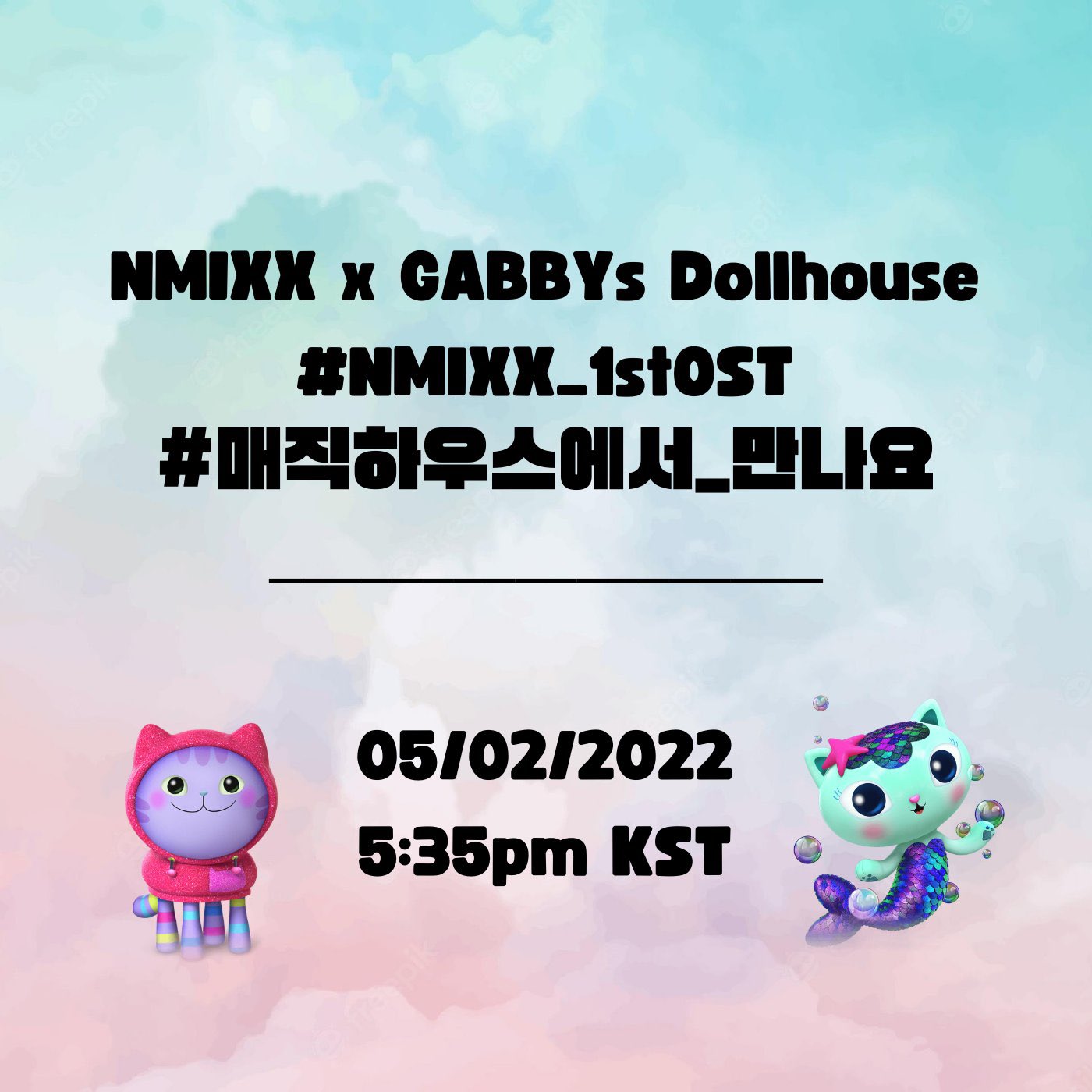 NMIXX International on Twitter "[️⃣] NMIXX x Gabby’s Dollhouse