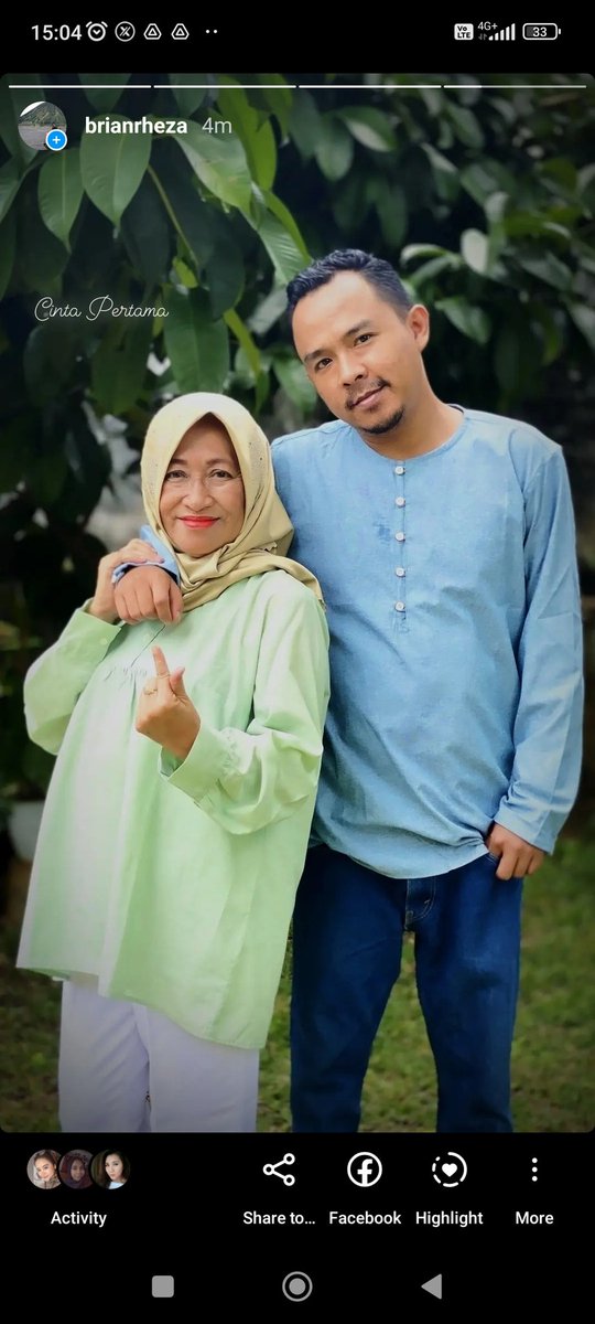brianrheza's tweet photo. Sehat trus ya mam.. https://t.co/5QxTiYwECw