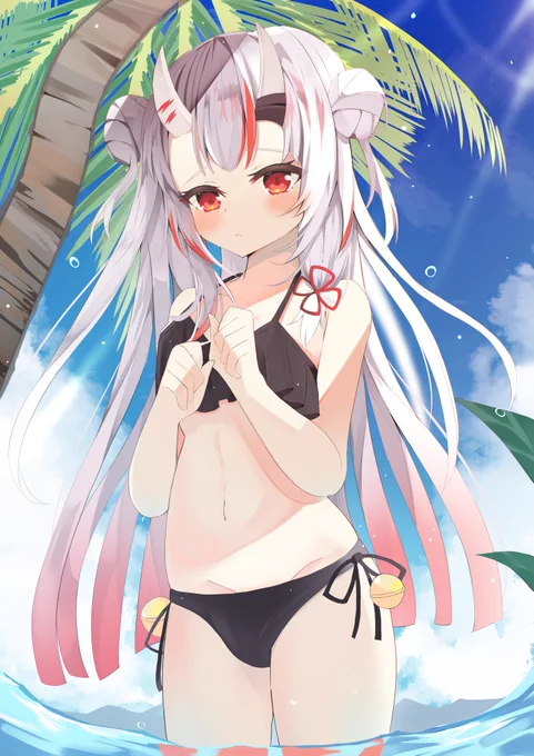 #百鬼絵巻
水着だ余! 