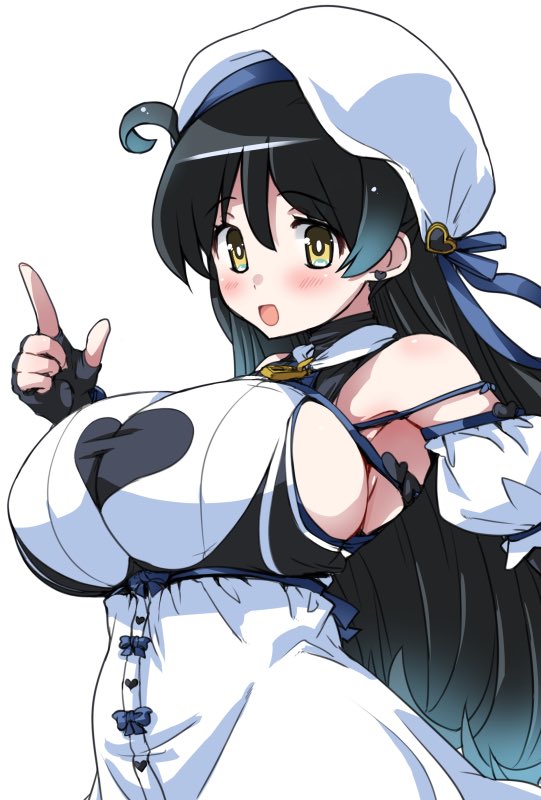 潮(艦これ) 「ブラックハートちゃん 」|広輪凪のイラスト