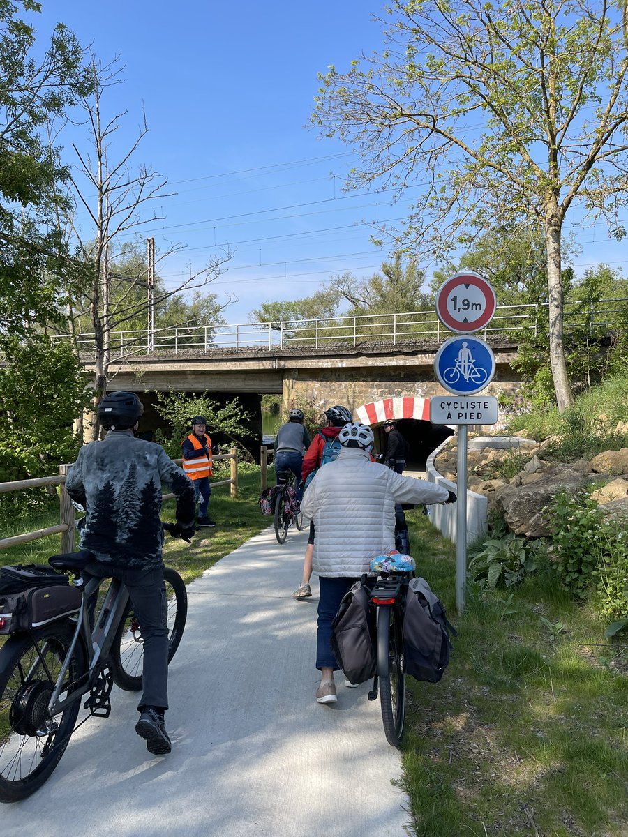 Le long du fil de l’Orne avec <a href="/metzavelo/">Metz à Vélo</a> 🤩🚲