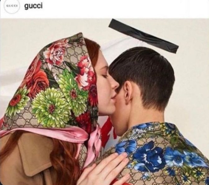 Gucci'nin "babanın kanını yerde bırakmayasın oğul" adlı kreasyonu  sjsj
