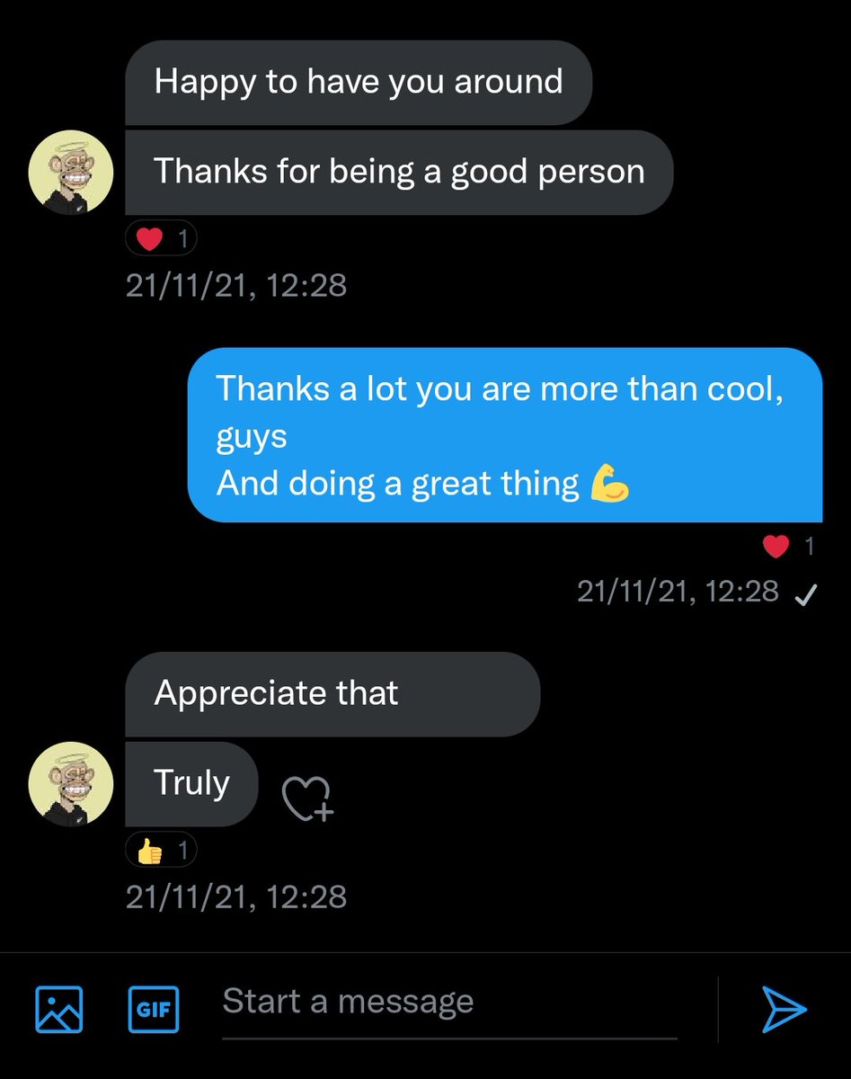 Did the owner of your NFT project ever send you a message, anon?
PA is different, my friend
A lot different

Thanks for that moment <a href="/BAYC2745/">voltura.eth</a>, truly