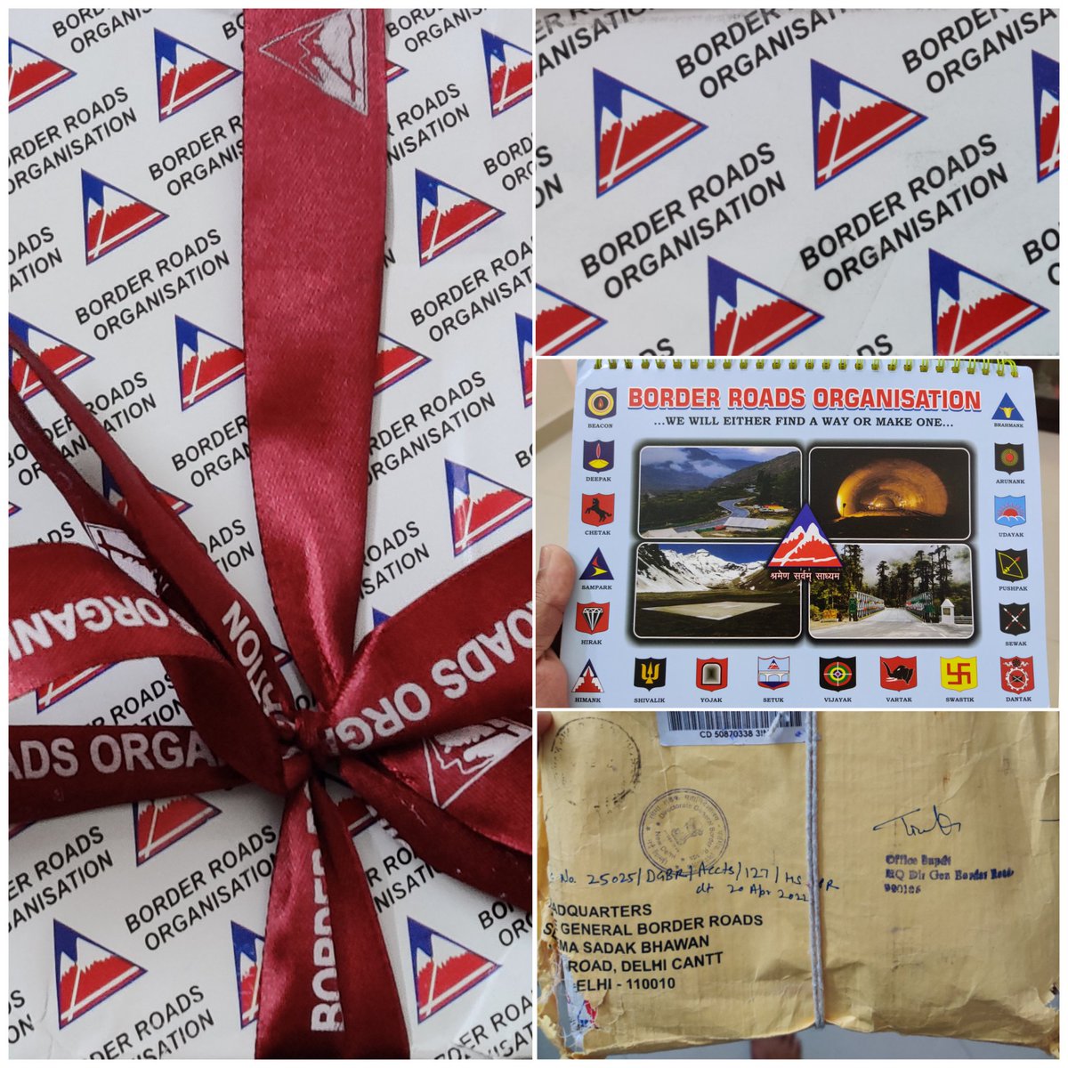 arvind7069's tweet photo. Thank you @BROindia for the goodies...We are always thankful to the team for giving us beautiful and safe roads to travel... https://t.co/cCJlXn6wQQ
