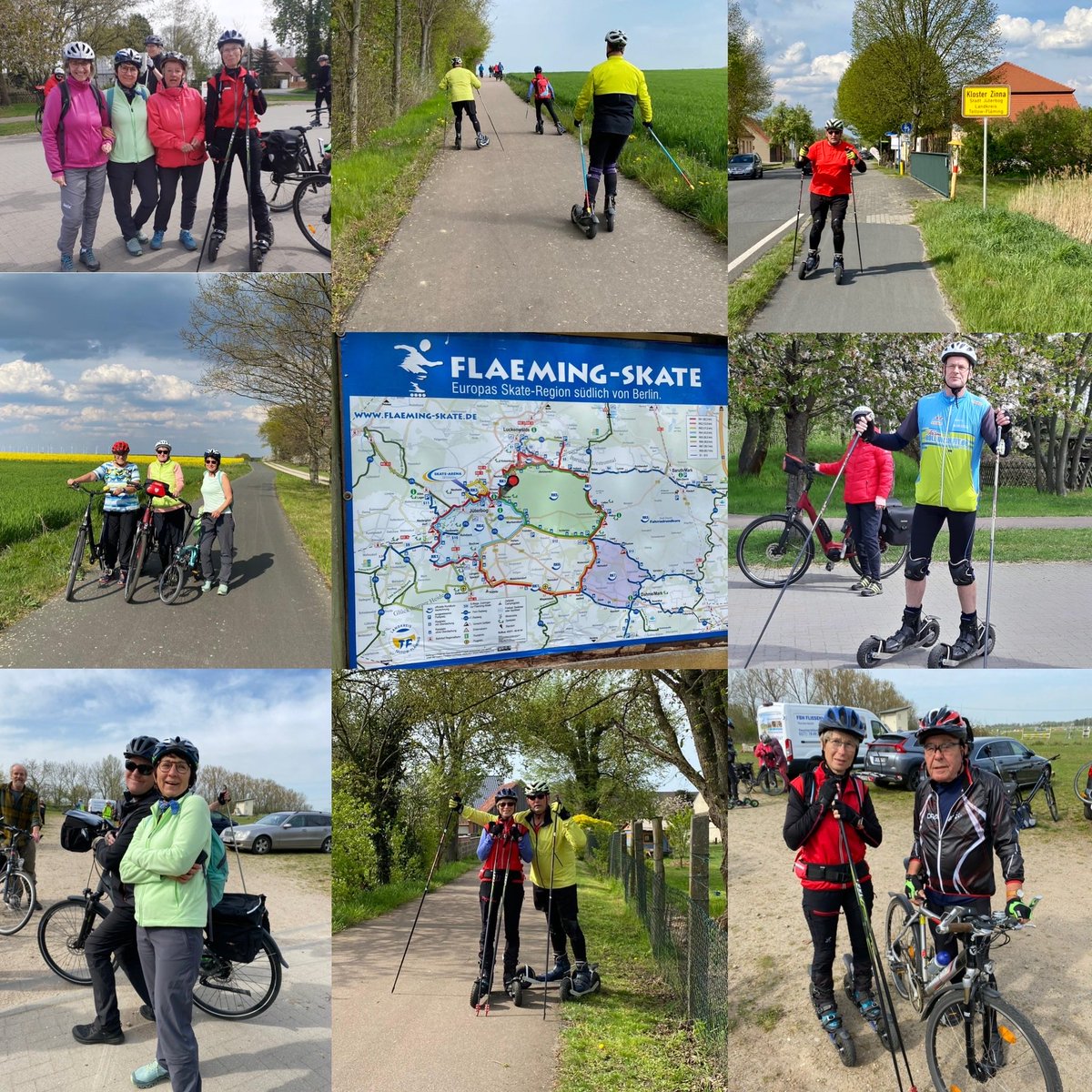 Skater-Treff RollDichFit e.V. in Jüterborg/FlämingSkate und Team Ostsee mittendrin