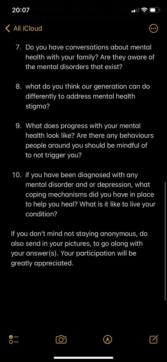 AfricaBlackout's tweet photo. Please help with answering these for mental health awareness month. You can answer anonymously https://t.co/TITZe8ApCR